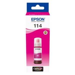 FLACONE EPSON 114 C13T07B340 70ML MAGENTA PER ECOTANK ET-8500 ET-8550 FINO:30/09