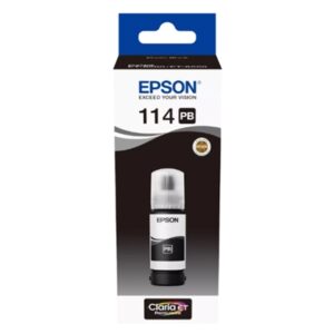 FLACONE EPSON 114 C13T07B140 70ML NERO PHOTO PER ECOTANK ET-8500 ET-8550