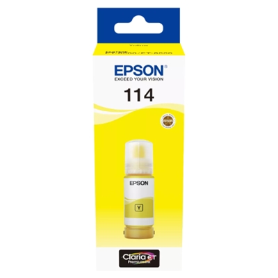 FLACONE EPSON 114 C13T07B440 70ML GIALLO PER ECOTANK ET-8500 ET-8550 FINO:30/09