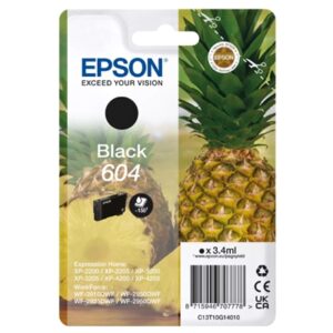 CARTUCCIA EPSON 604 ANANAS C13T10G14020 NERO X XP-2200/XP-3200/XP-4200 - WF-2910DWF/WF-2930DWF/WF-2950DWF