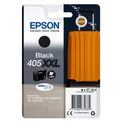 CARTUCCIA EPSON 405XXL TROLLEY C13T02J14010 NERO X WF-7830DTWF/WF-7835DWF/WF-7840DTWF
