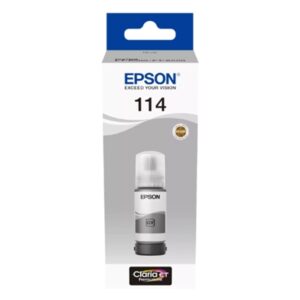 FLACONE EPSON 114 C13T07B540 70ML GRIGIO PER ECOTANK ET-8500 ET-8550FINO:30/09