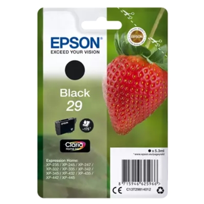 CARTUCCIA EPSON 29 FRAGOLA C13T29814012 NERO 5