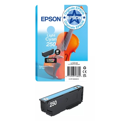 CARTUCCIA EPSON 250 VIOLINO C13T16N54010 CIANO CHIARO X XP-980