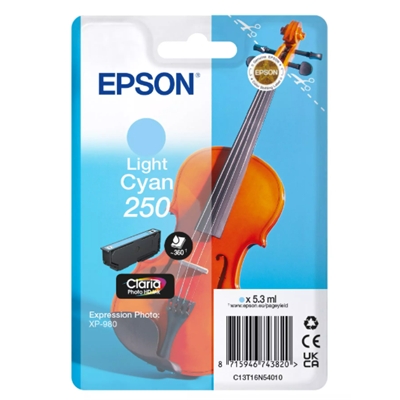 CARTUCCIA EPSON 250 VIOLINO C13T16N54010 CIANO CHIARO X XP-980