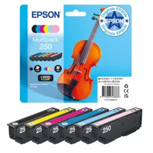 MULTIPACK EPSON 250 VIOLINO C13T16N84010 6 COLORI X XP-980