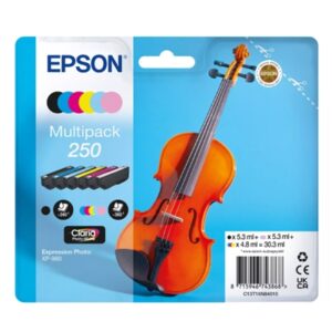 MULTIPACK EPSON 250 VIOLINO C13T16N84010 6 COLORI X XP-980