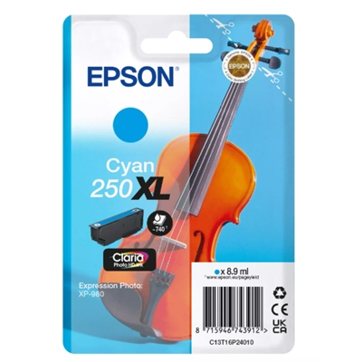 CARTUCCIA EPSON 250XL VIOLINO C13T16P24010 CIANO X XP-980