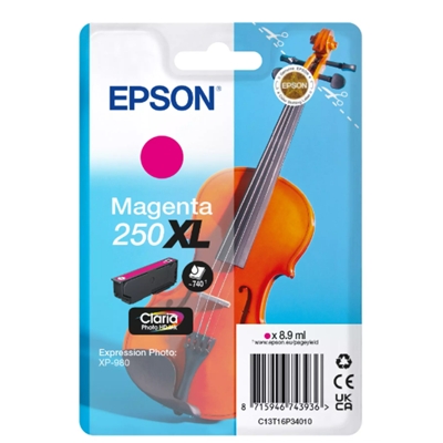 CARTUCCIA EPSON 250XL VIOLINO C13T16P34010 MAGENTA X XP-980