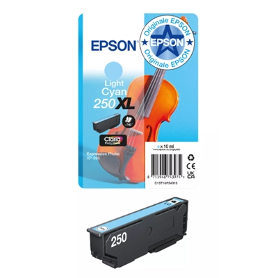 CARTUCCIA EPSON 250XL VIOLINO C13T16P54010 CIANO CHIARO X XP-980
