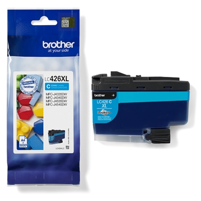 CARTUCCIA BROTHER LC426XLC CIANO 5.000PG X MFC-J4340DW/MFC-J4540DWXL MFC-J4335DWXL/MFC-J4535DWXL