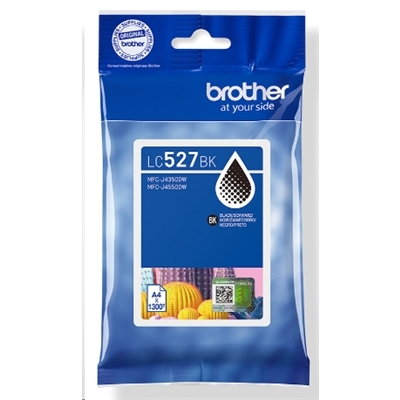 CARTUCCIA BROTHER LC527BK NERO 1300PAG X MFC-J4350DW/MFC-J4550DW/MFC-J6760DW/MFC-J6960DW/MFC-J6975DW