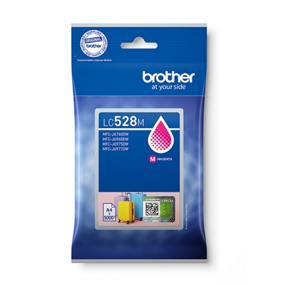 CARTUCCIA BROTHER LC528M MAGENTA 5.000 PAG X MFC-J6760DW / MFC-J6960DW / MFC-J6975DW