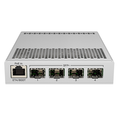 SWITCH MIKROTIK CRS305-1G-4S+IN 1P. GIG 4P. SFP+ 512MB