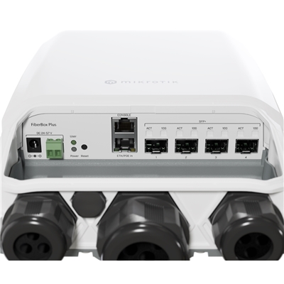 SWITCH MIKROTIK CRS305-1G-4S+OUT FIBERBOX PLUS 1P. GIG 4P. SFP+