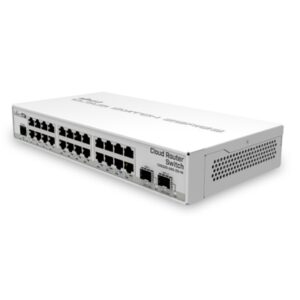 SWITCH MIKROTIK CRS326-24G-2S+IN 24P. GIG + 2P. SFP+ ROUTEROS/SWITCHOS