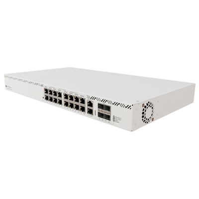 SWITCH MIKROTIK CRS320-8P-8B-4S+RM 17P GIGABIT 4P. SFP+ SUPP.POE- ROUTEROS/SWITCHOS