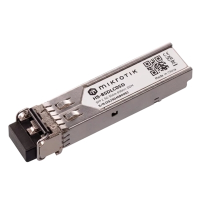MODULO MINIGBIC MIKROTIK HS-85DLC05D SFP 1.25G/2.5G MM 550M 850NM
