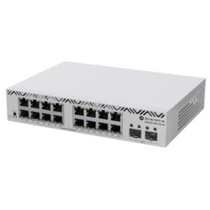 SWITCH MIKROTIK CSS318-16G-2S+IN 16P. GIG + 2P UPLINK SFP+ 10G PER RACK DA 10/19