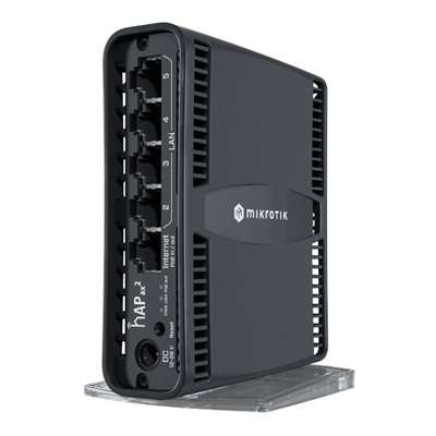 ROUTER MIKROTIK C52IG-5HAXD2HAXD-TC HAP AX2 5P. GIG + DUAL BAND AX WIFI6