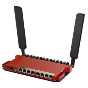 ROUTER MIKROTIK L009UIGS-2HAXD-IN 8P. GBPS 1 SFP 2.5GBPS WIFI6 SOLO 2.4GHZ 512MB DUAL CORE 0.8GHZ ROS7