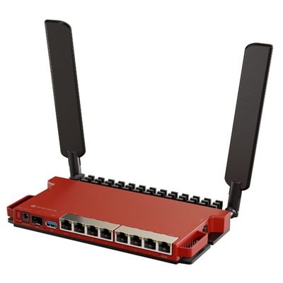 ROUTER MIKROTIK L009UIGS-2HAXD-IN 8P. GBPS 1 SFP 2.5GBPS WIFI6 SOLO 2.4GHZ 512MB DUAL CORE 0.8GHZ ROS7