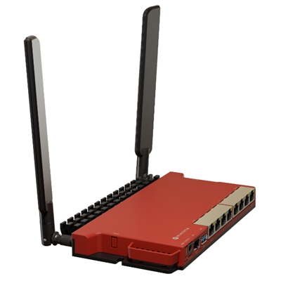 ROUTER MIKROTIK L009UIGS-2HAXD-IN 8P. GBPS 1 SFP 2.5GBPS WIFI6 SOLO 2.4GHZ 512MB DUAL CORE 0.8GHZ ROS7