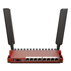 ROUTER MIKROTIK L009UIGS-2HAXD-IN 8P. GBPS 1 SFP 2.5GBPS WIFI6 SOLO 2.4GHZ 512MB DUAL CORE 0.8GHZ ROS7