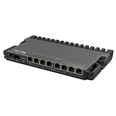 ROUTER MIKROTIK RB5009UPR+S+IN POE IN/OUT 7P. GBPS 1 SFP+ 1P. 2