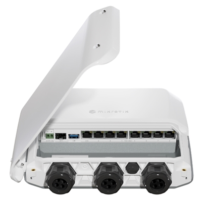 ROUTER MIKROTIK RB5009UPR+S+OUT POE IN/OUT 7P. GBPS 1 SFP+ 1P. 2