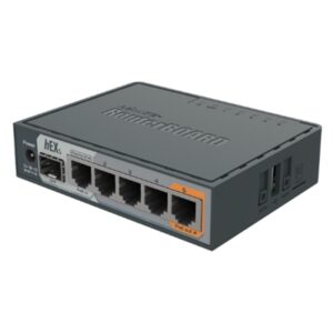 ROUTER MIKROTIK RB760IGS HEX S 5P. GBPS 1P. SFP 256MB