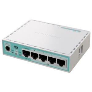 ROUTER MIKROTIKE50UG HEX (VERSIONE 2024)5P 1G-1P. USB2.0 A-512MB