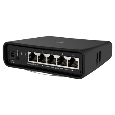 ROUTER MIKROTIK RBD52G-5HACD2HND-TC HAP AC2 5P. GIG + DUAL BAND AC 128MB