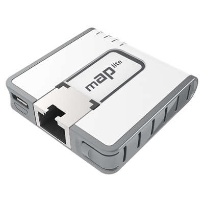 ROUTER MIKROTIK RBMAPL-2ND MAP LITE ROUTER PORTATILE ALIM USB 2.4GHZ 300MBPS