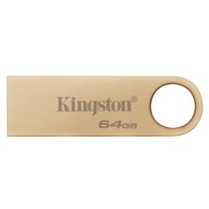 FLASH DRIVE USB3.264GB KINGSTON DTSE9G3/64GB ULTRA SLIM METAL CASE GOLD READ:220MB/S