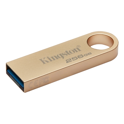 FLASH DRIVE USB3.2 256GB KINGSTON DTSE9G3/256GB ULTRA SLIM METAL CASE GOLD READ:220MB/S