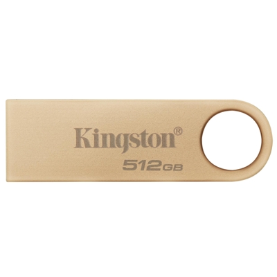 FLASH DRIVE USB3.2 512GB KINGSTON DTSE9G3/512GB ULTRA SLIM METAL CASE GOLD READ:220MB/S