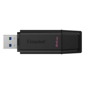 FLASH DRIVE USB3.264GB KINGSTON DTXG2/64GB EXODIA NERO