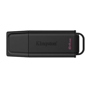 FLASH DRIVE USB3.264GB KINGSTON DTXG2/64GB EXODIA NERO
