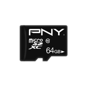 MICRO SECURE DIGITAL64GB PNY P-SDU64G10PPL-GE CLASS 10 PERFORMANCE PLUS