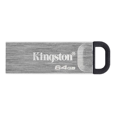 FLASH DRIVE USB3.0  64GB KINGSTON DTKN/64GB KYSON METAL CASE SILVER