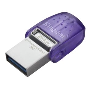 FLASH DRIVE MICRODUO USB3.1+USB-C64GB KINGSTON DTDUO3CG3/64GB READ: 200MB/S