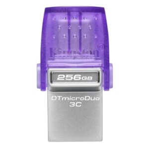 FLASH DRIVE MICRO DUO USB3.2+USB-C 256GB KINGSTON DTDUO3CG3/256GB READ: 200MB/S