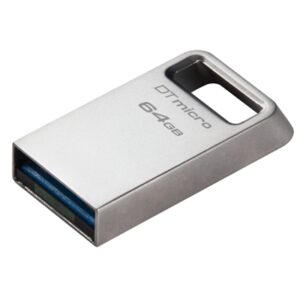 FLASH DRIVE MICRO USB3.2 64GB KINGSTON DTMC3G2/64GB READ: 200MB/S METAL