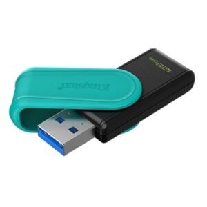FLASH DRIVE USB3.2 128GB KINGSTON DTXS/128GB EXODIA S NERO/TURCHESE