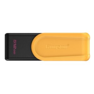 FLASH DRIVE USB3.2 512GB KINGSTON DTXS/512GB EXODIA S NERO/GIALLO