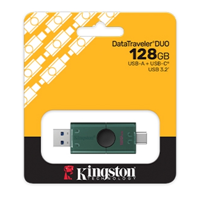 FLASH DRIVE USB3.2+USB-C 128GB KINGSTON DTDEG2/128GB DUOG2