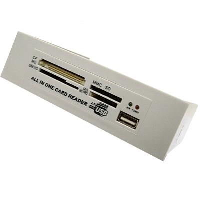 CARD READER INTERNO 5.25 IVORY ALL IN ONE + 1XUSB