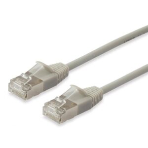CAVO PATCH SOTTILE CAT.6A/10G F/FTP BEIGE 10MT EQUIP 606119- EAN:4015867209615