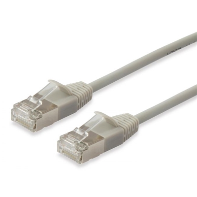 CAVO PATCH SOTTILE CAT.6A/10G F/FTP BEIGE 20MT EQUIP 606121- EAN:4015867209639